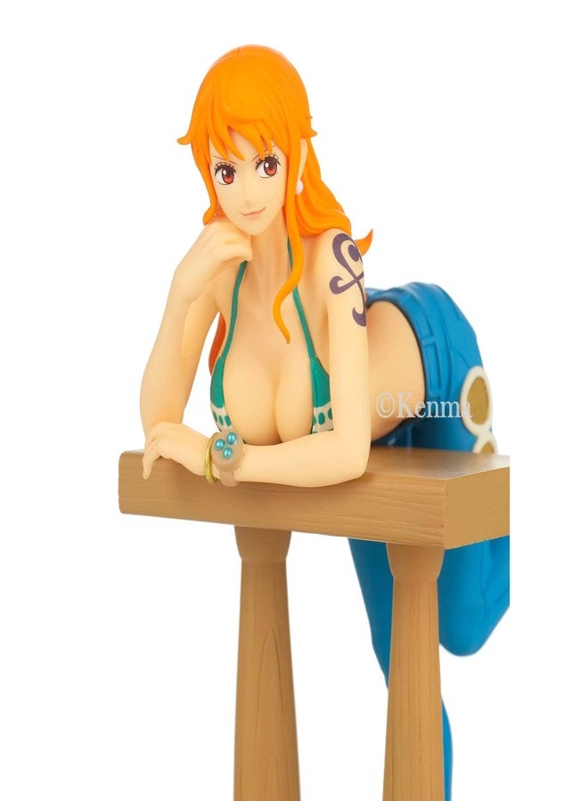 KENMA One Piece Nami 16 Cms Action Figure Over Count Pirate Anime Figure Weeb Manga Collectible Grandline Journey Prize Figure - Image 5